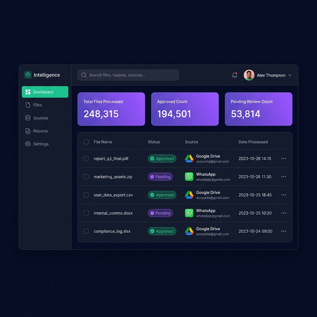 CloudSH dashboard